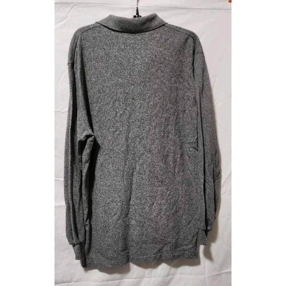 POLO RALPH LAUREN Men's Long Sleeve Classic Pullover Shirt Size M- Grey - Picture 2 of 6